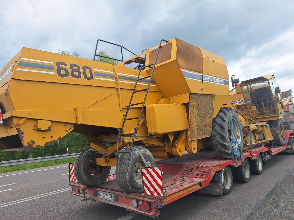 Комбайн Sampo 680 . Sampo 600