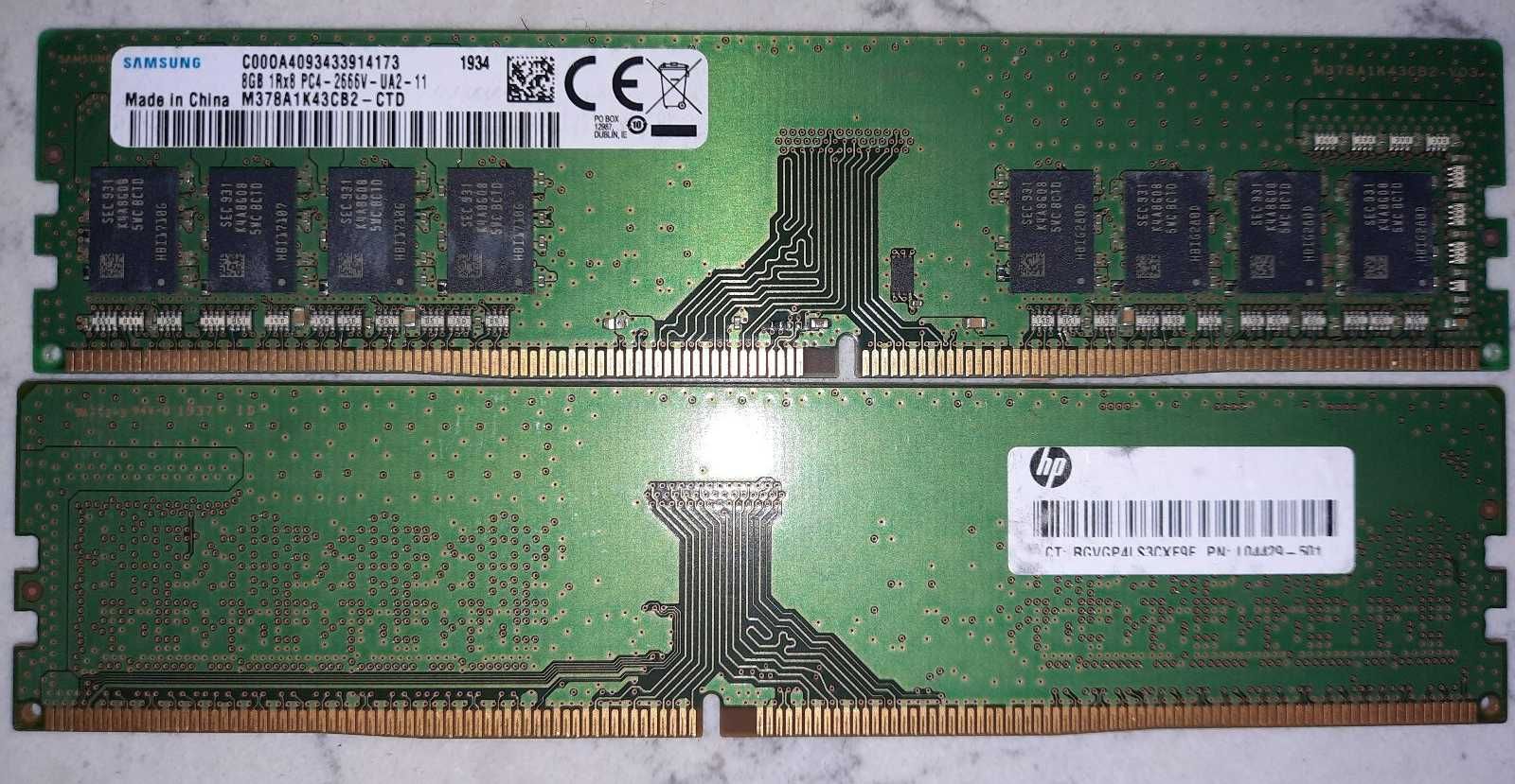 Pamięć 8GB DDR4 UDIMM 1Rx8 PC4 2666V UA2 11 Samsung
