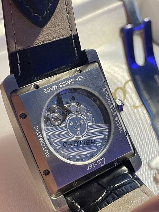 Cartier Tank MC W533… - luksusowy zegarek automatyczny