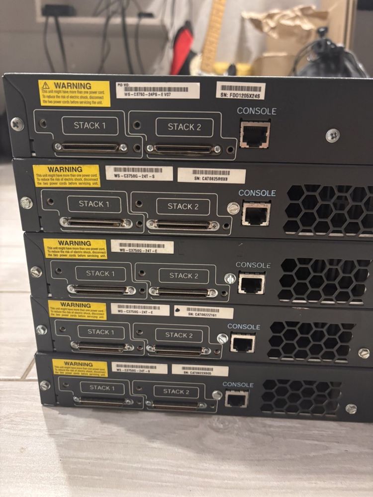 Комутатори (свитч) - Cisco Catalyst 3750 Series