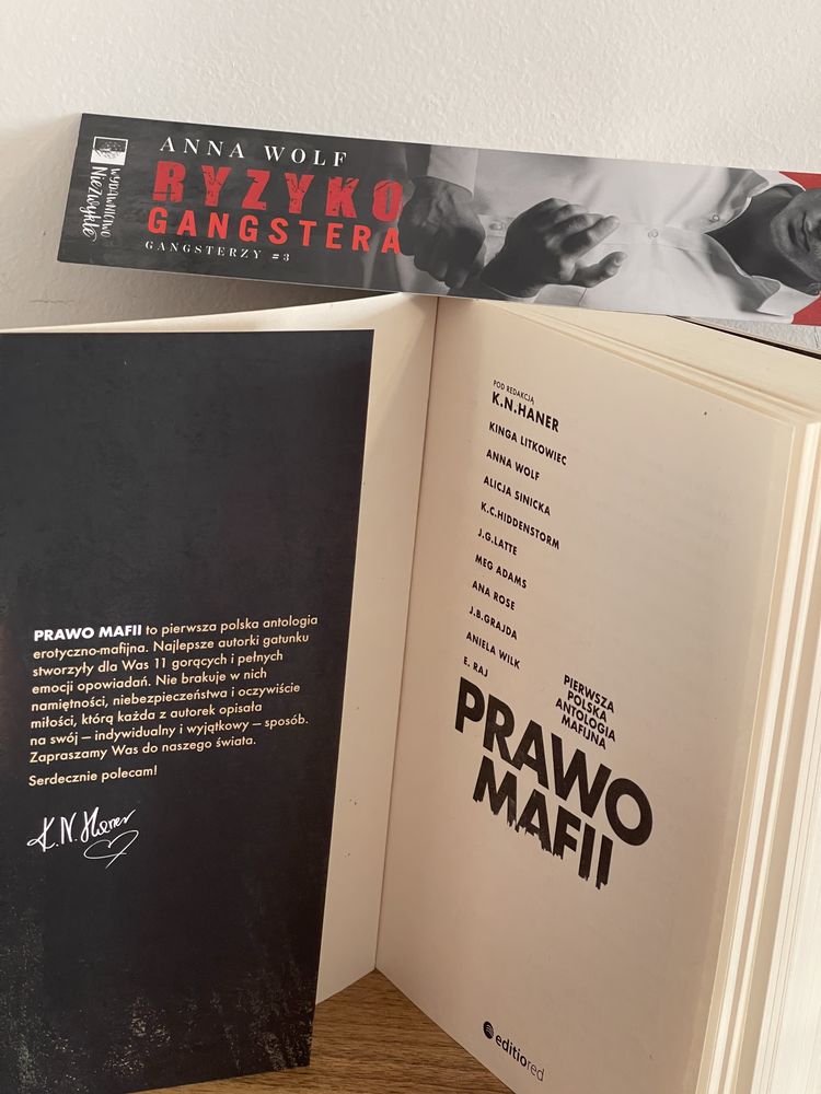 Książka PRAWO MAFII pierwsza polska antologia mafyjna