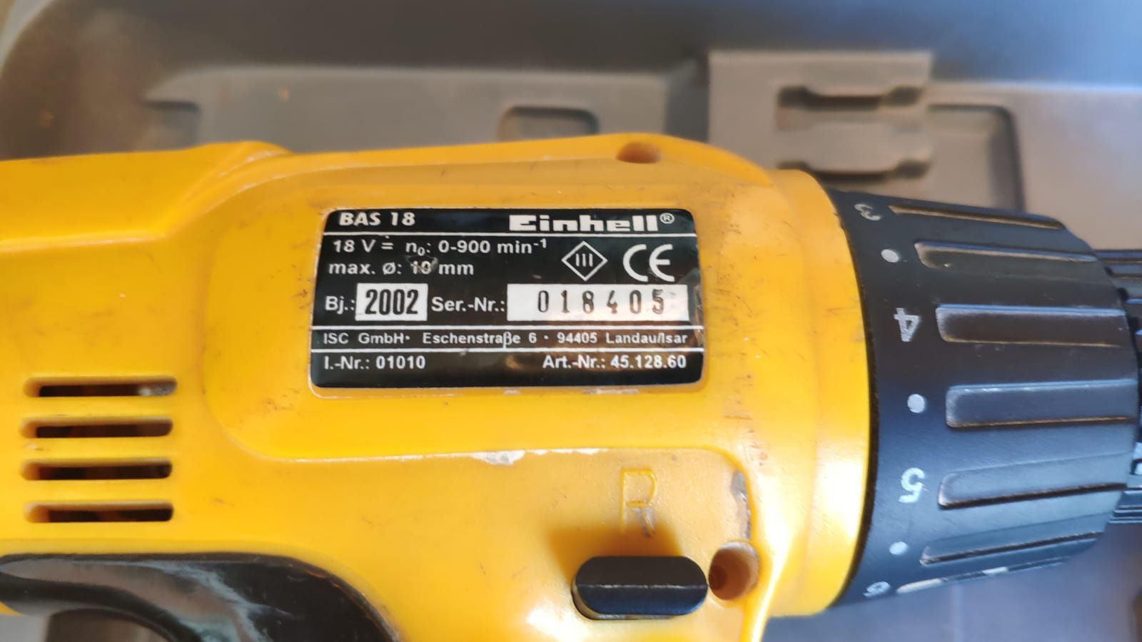 Aparafusadora EINHELL BAS 18