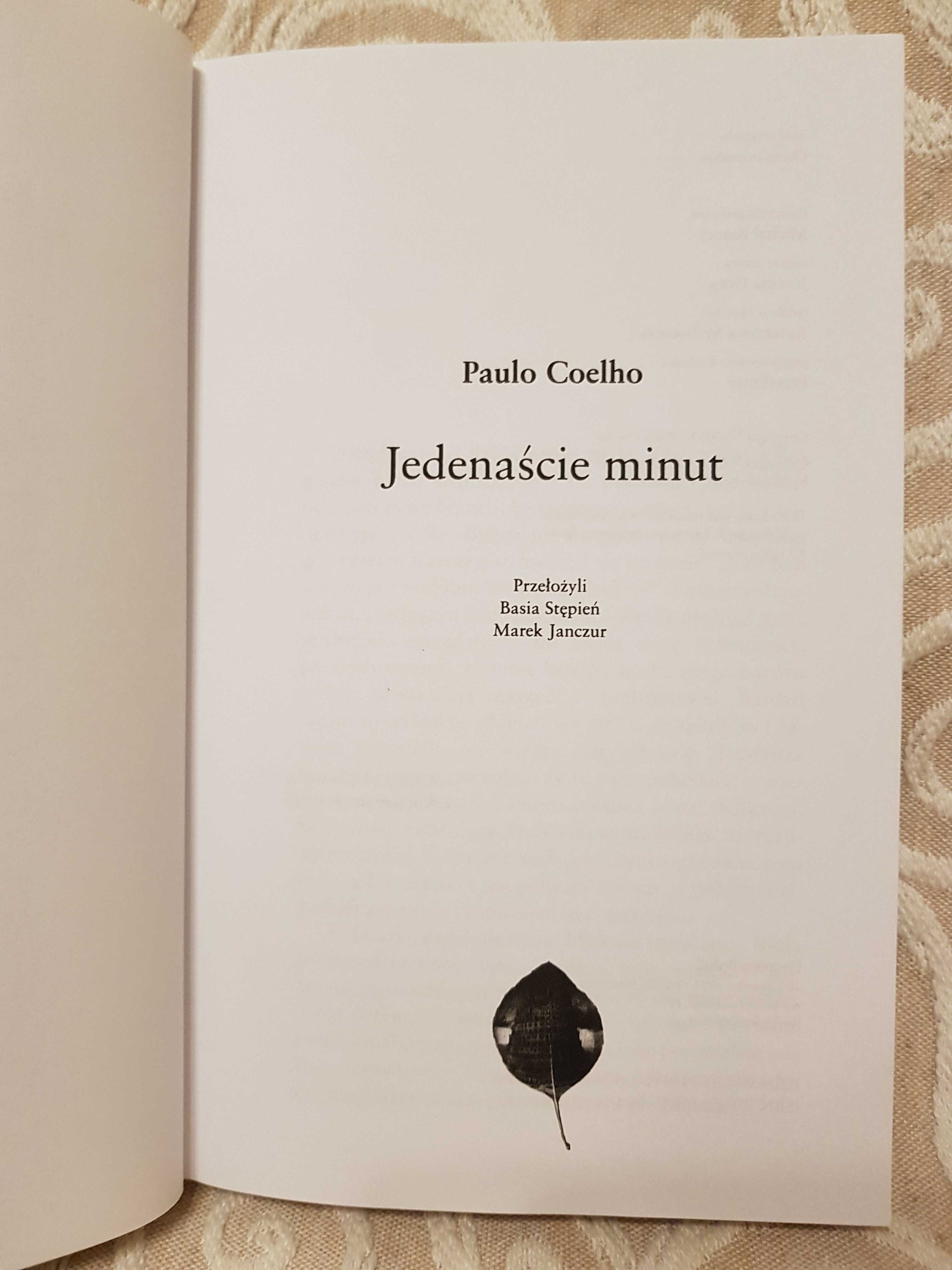 Książka "Jedenaście minut" Paulo Coelho