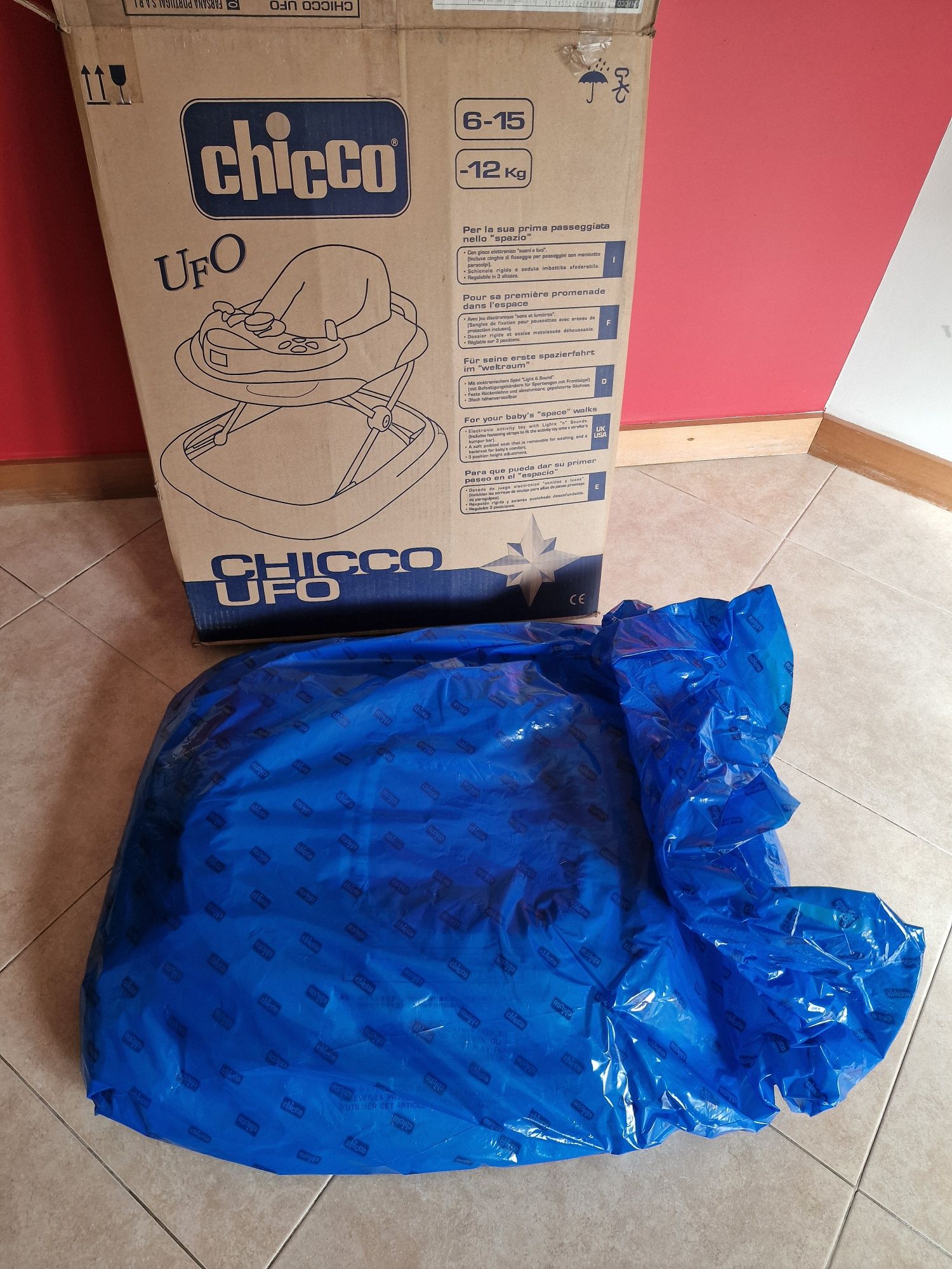 Andador/aranha Chicco