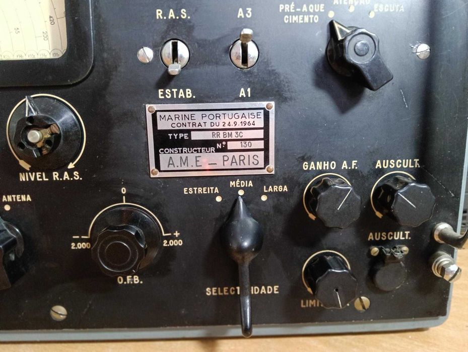Receptor A.M.E. Paris  RR BM 3C  Relíquia