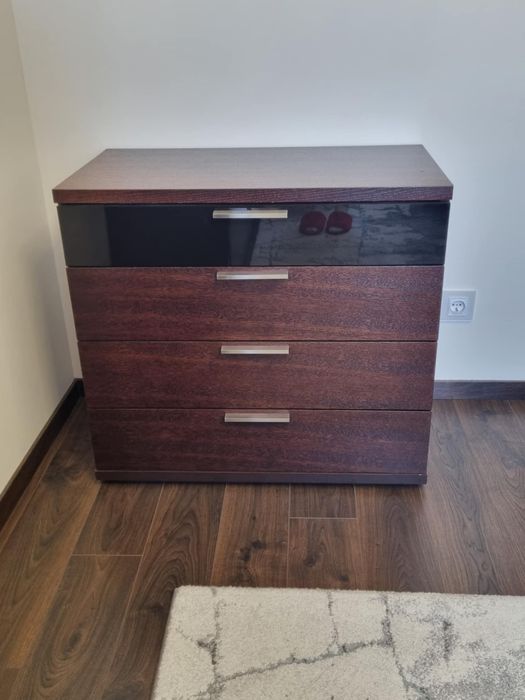 Meble drewniane kolor Wenge Ciemne
