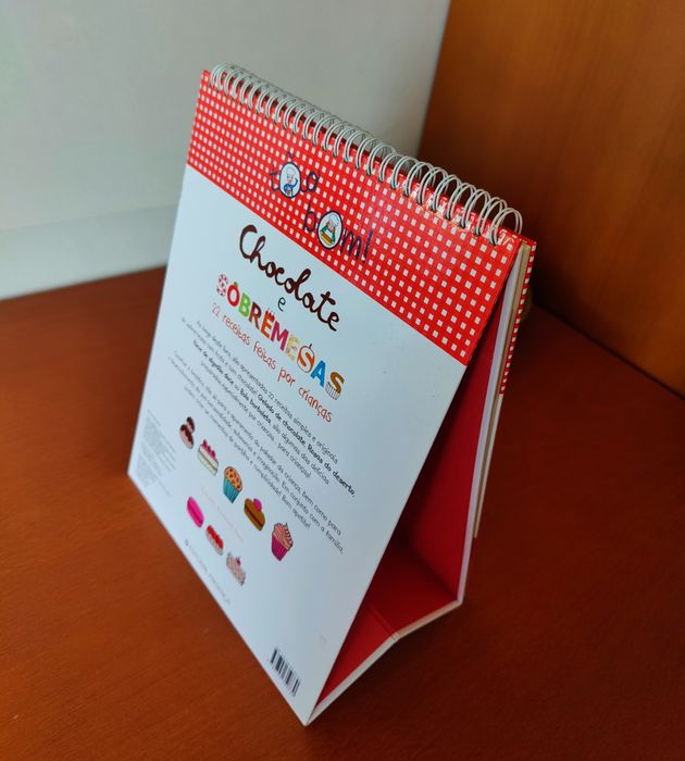 Livro de culinária para crianças: Chocolate e sobremesas