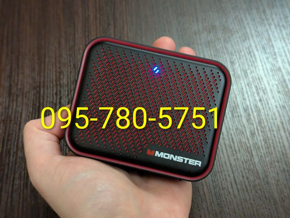 Колонка Bluetooth Monster, супер бас та звук, мікро розмір