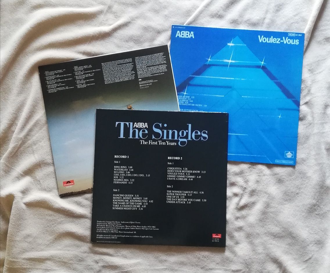 Abba : Lote 3 Albums