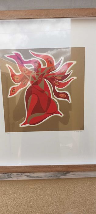 Serigrafia de Bravo da Mata edição de 200