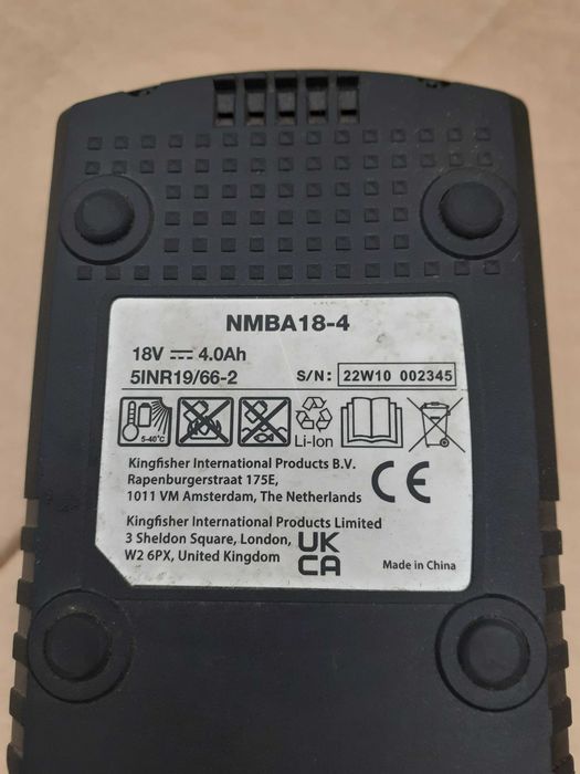 Akumulator 18V-4ah , NMBA18-4 ,stan bdb