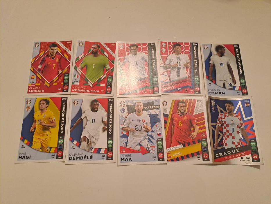 10 cartas Euro 2024 Lidl