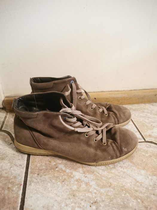 Buty zimowe jesienne Ecco skórzane