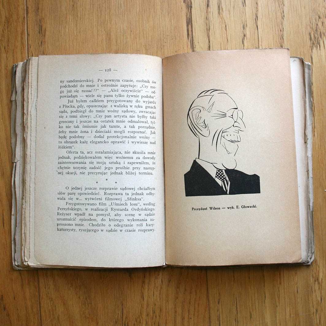 Jotes (Jerzy Szwajcer). Okiem Karykaturzysty. 1930