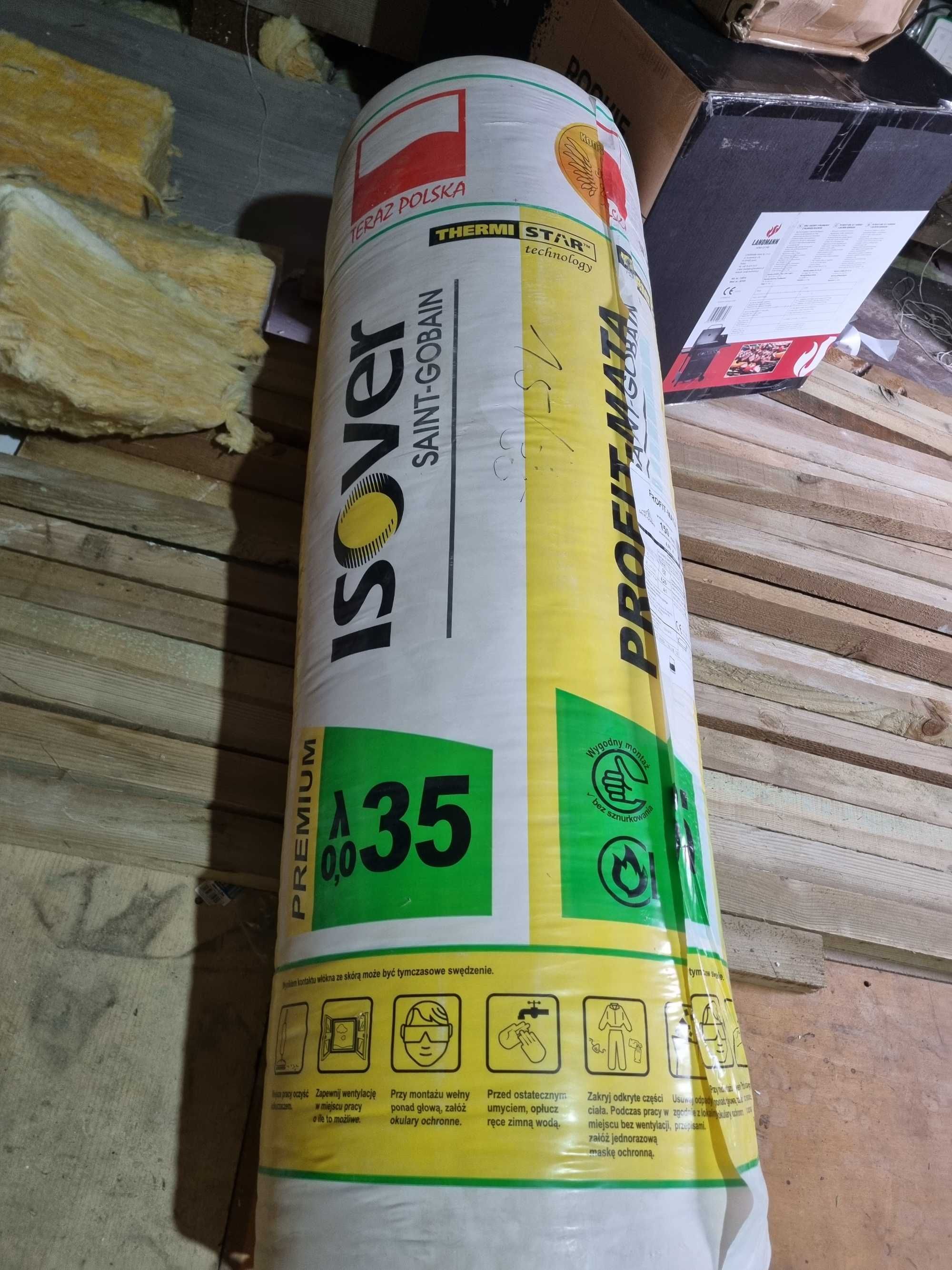Wełna mineralna isover lambda 35