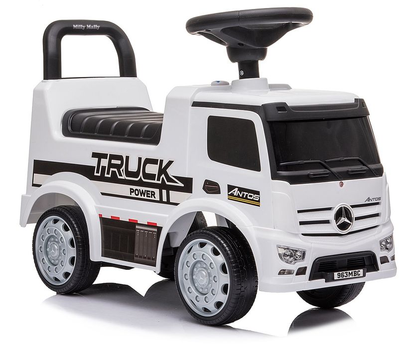 Jeździk auto Autko dla dzieci pchacz   MERCEDES ANTOS White