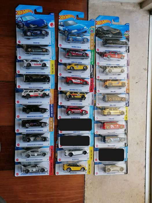 Hotwheels vários 2023, 2024, 2025