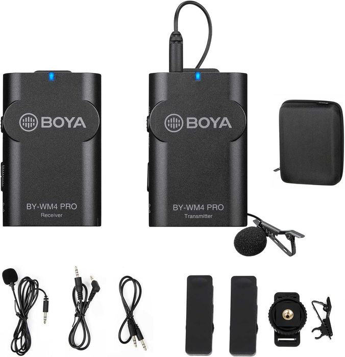 Kit Microfone BOYA BY-WM4 PRO-K2