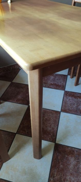 drewniany stół dębowy do kuchni/jadalni