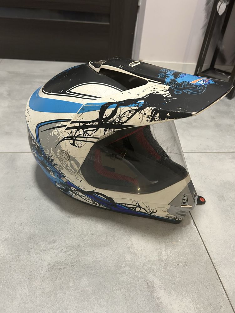 Kask cross enduro