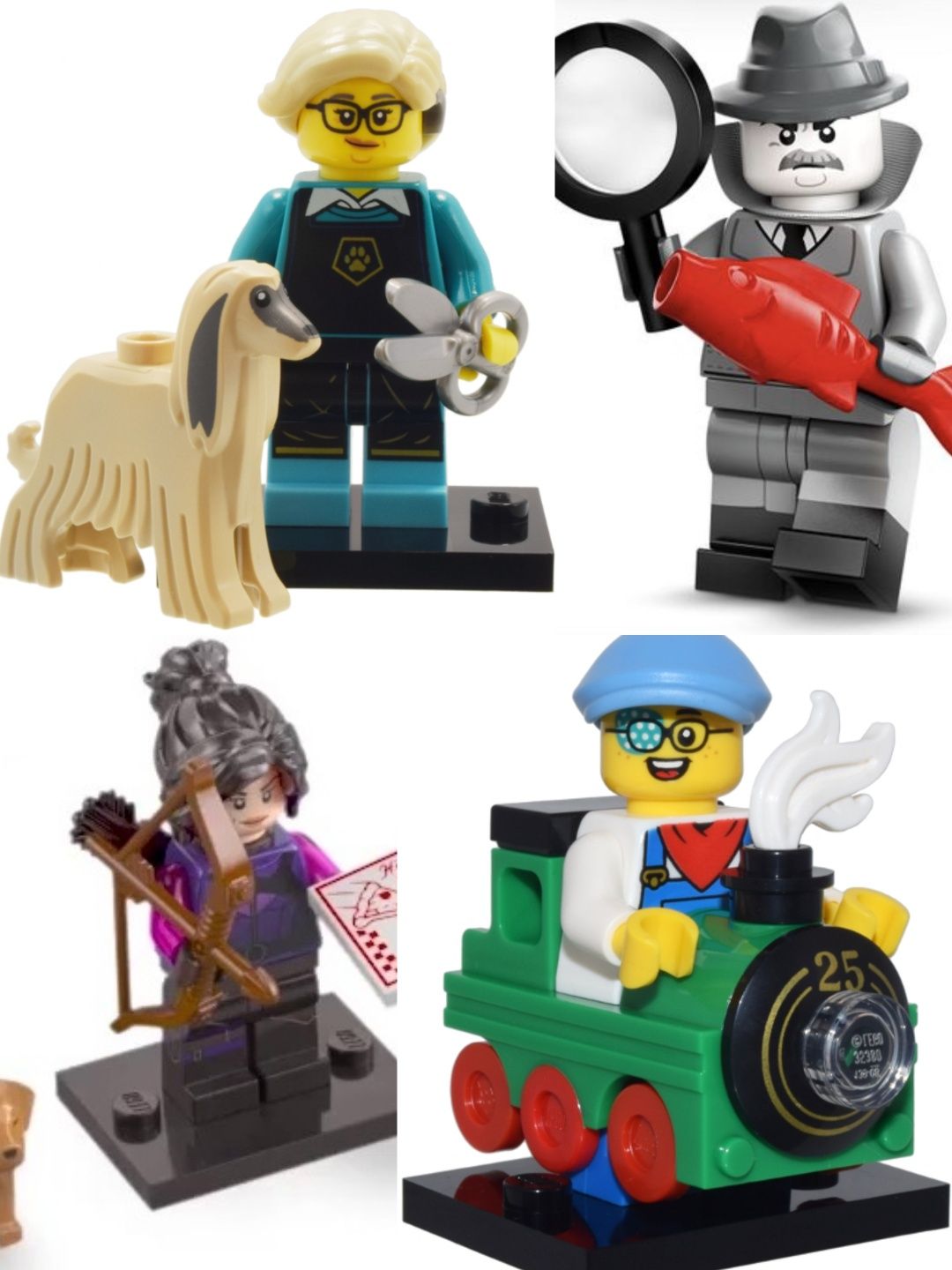 71045 Lego minifigures 25 series, 71039 Marvel series 2