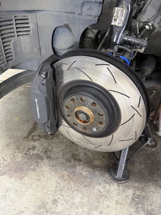 Zaciski 4-tłok Porsche Golf 7R 7.5R S3 MQB Zestaw hamulcowy BBK