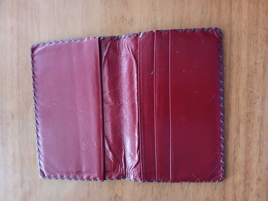 Кожаное портмане