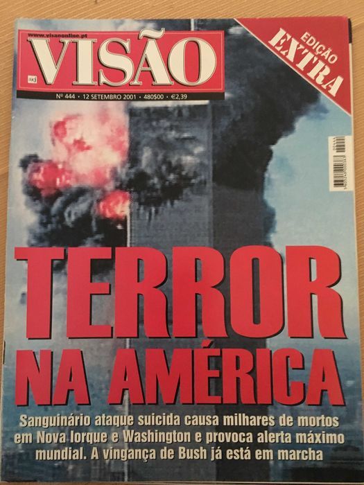 Revista Visão edição extra (12 setembro 2001)