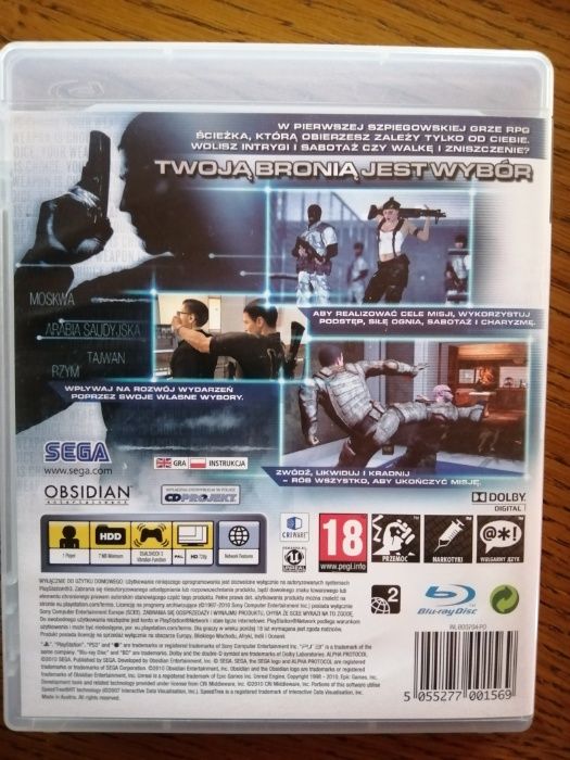 Alpha Protocol Ps3