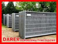 Ogrodzenia Tymczasowe Budowlane Przęsła Ażurowe 350x200 Bariery panele