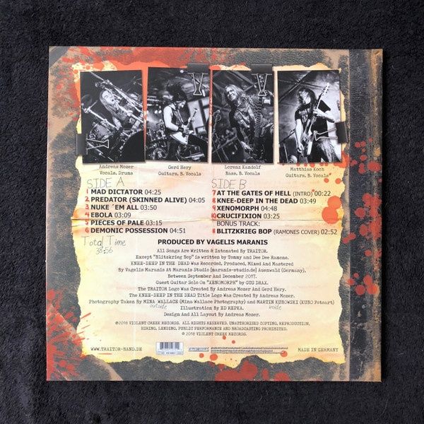 Traitor виниловая пластинка