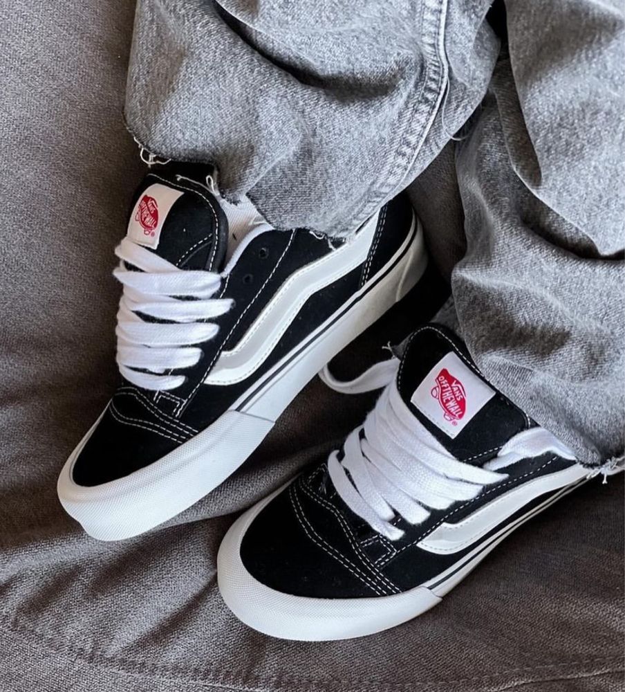 Vans KNU skool black, ванси жіночі та чоловічі
