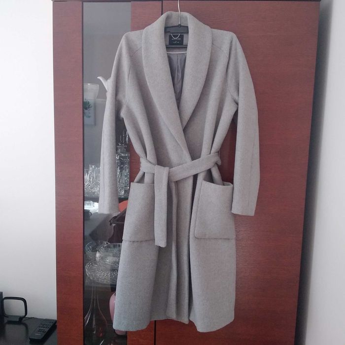 Płaszcz damski ocieplany