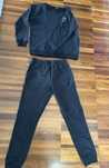 Makadamia czarny dres slim fit S/M