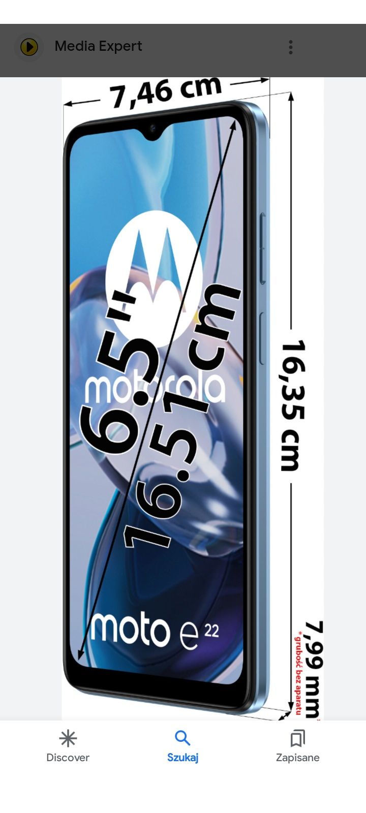 Motorola e22 jak nowa 4/ 64