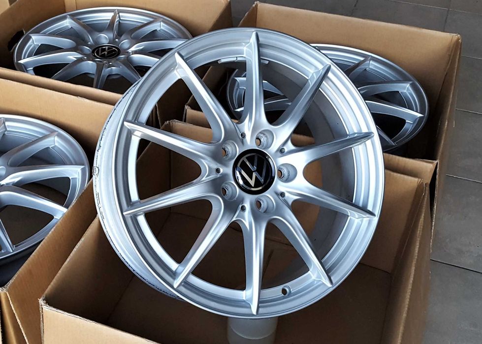 Alufelgi 17 5x112 VW Golf Passat Touran Jetta Caddy T-Roc J Nowe 270#