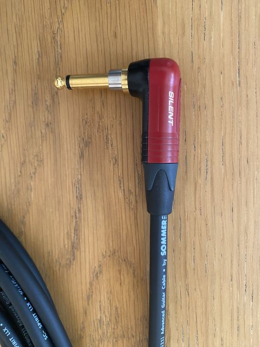 Cabo de instrumento / 5 m / Sommer + Neutrik Silent