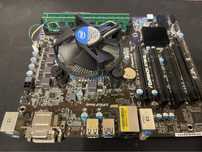 Płyta główna ASRock B75M-GL R2.0+ Intel Core i7 3770k 3.5GHz+ Ram 16Gb
