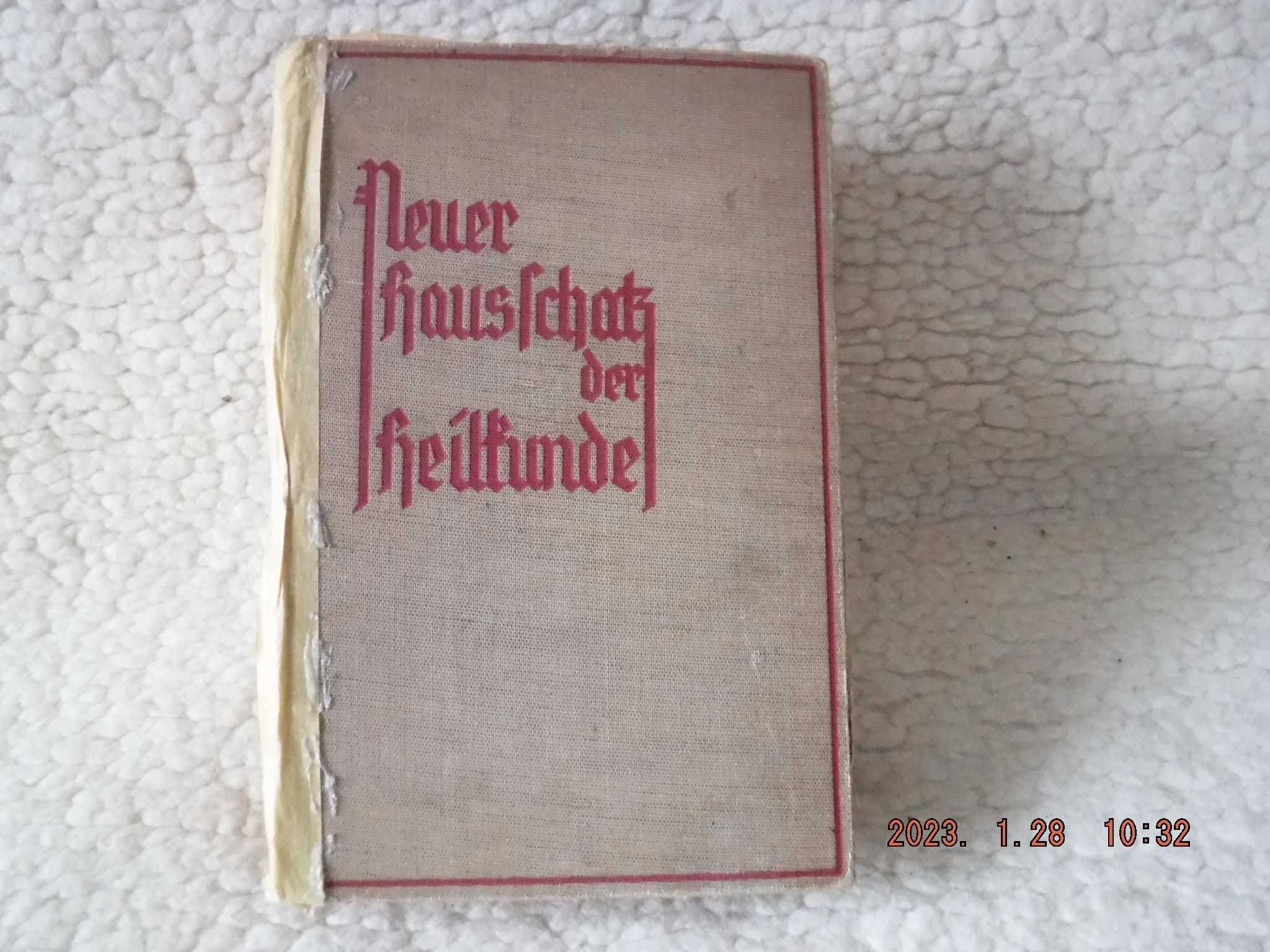 Medyczna książka niemiecka 1900 rok