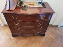 Komoda  z 4-ma szufladami, Biedermeier , Henryków