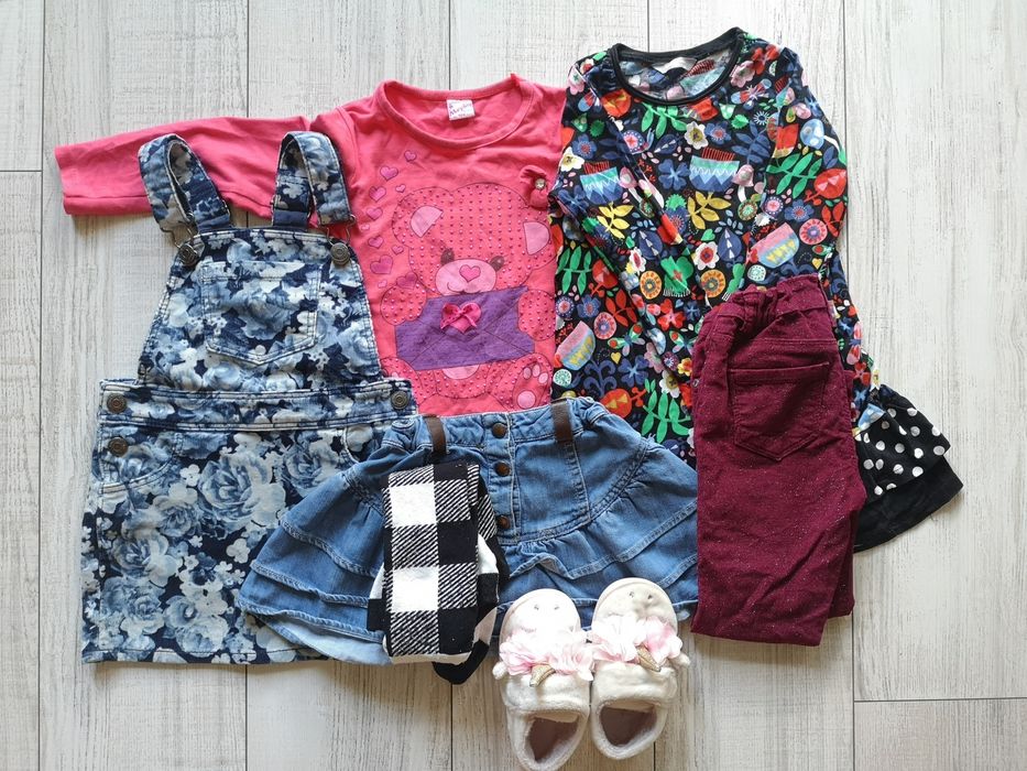 Ubranka 104 Spodnica sukienka spodnie