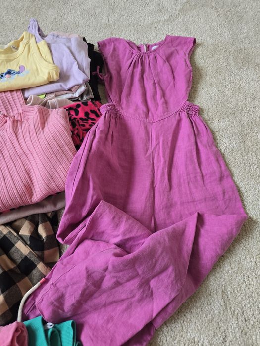 Paka zestaw rzeczy 128-134 Zara 4f Qba kids