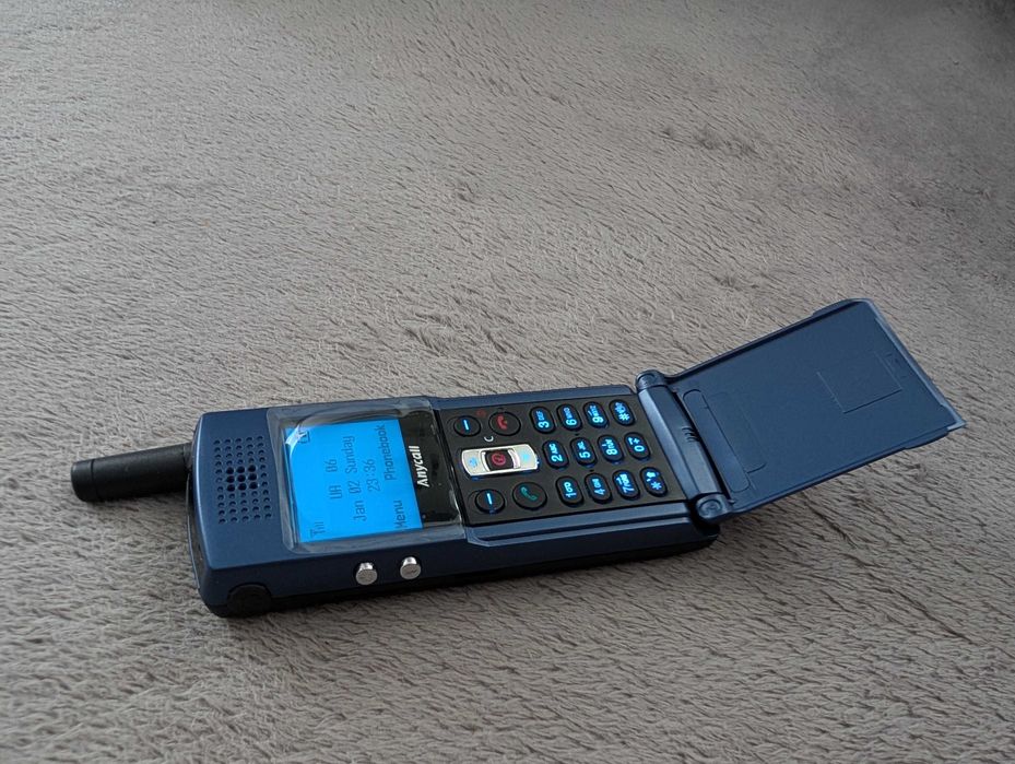 Новый Samsung SGH-N288 SLIM 2001 год Мобильный Телефон Раритет Винтаж