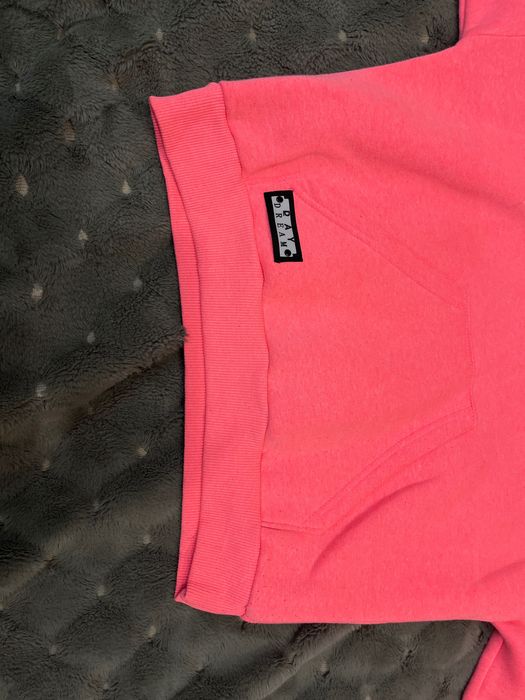 Рожеве худі на флісі