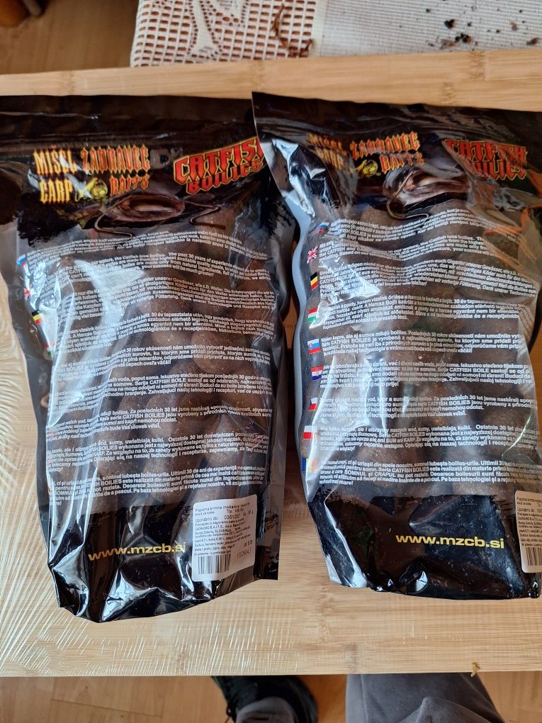 Kulki sumowe Zadravec Catfish Halibut Krill 2x1kg Sum Karp