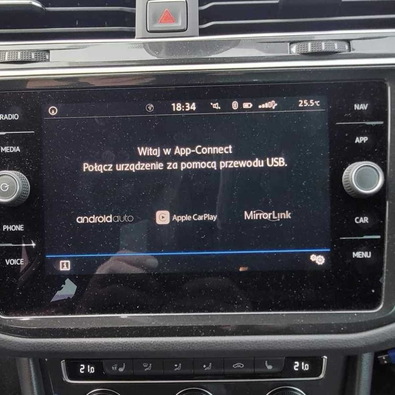 Zdalna aktywacja App Connect Full Smart Link Android CarPlay MIB2 MIB3