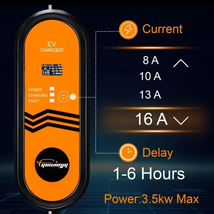 Зарядний пристрій для электромобиля електрокара Type2 GBT код 779631