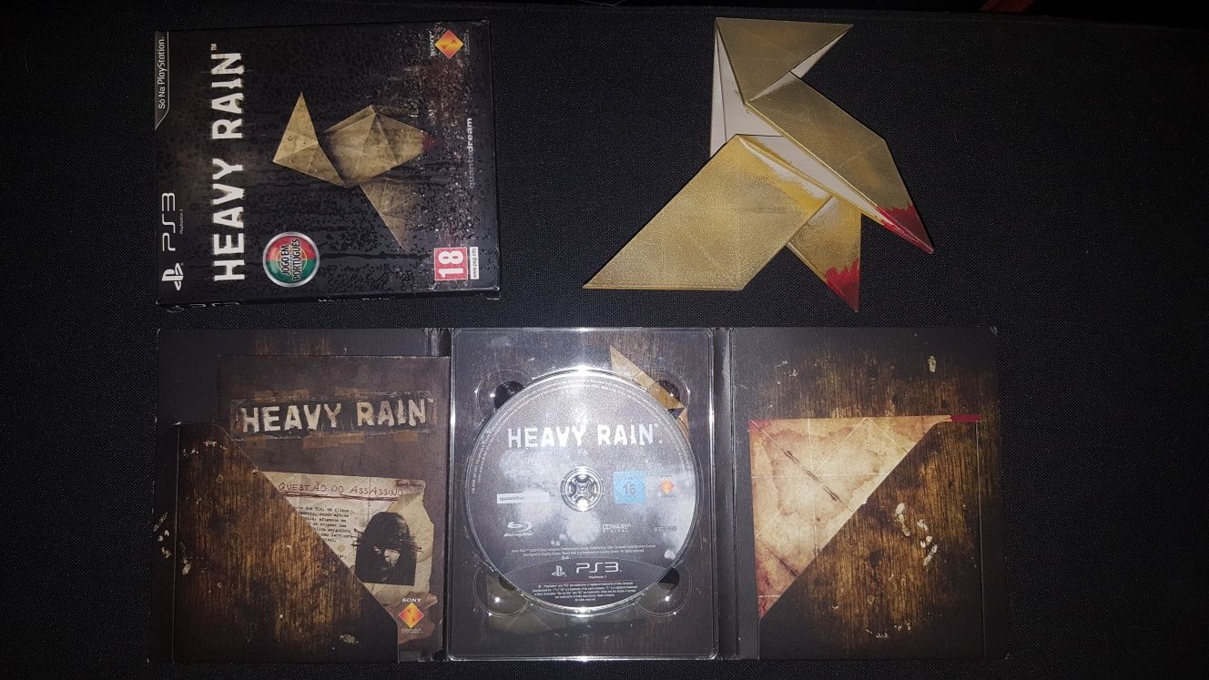 HEAVY RAIN jogo e figura