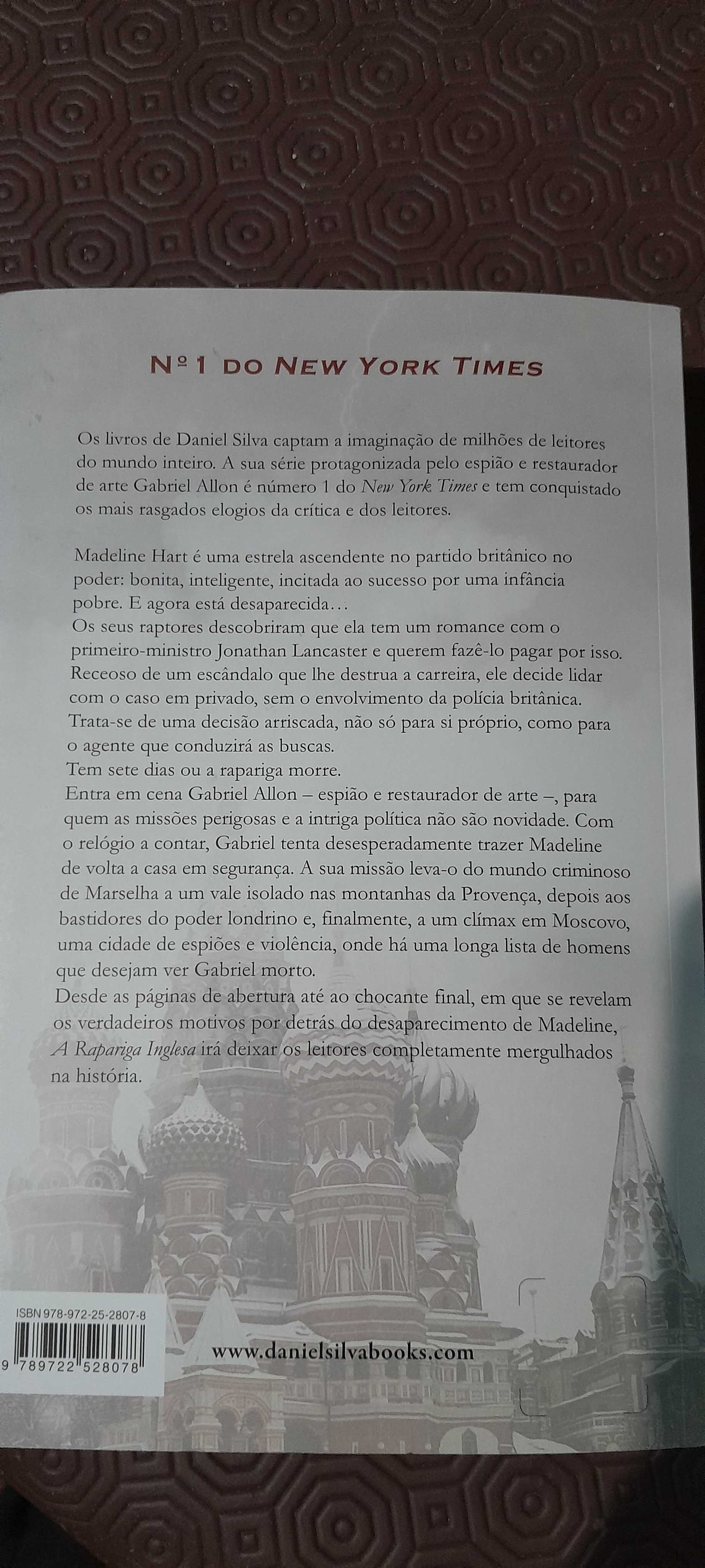 Livro A Rapariga Inglesa Daniel Silva