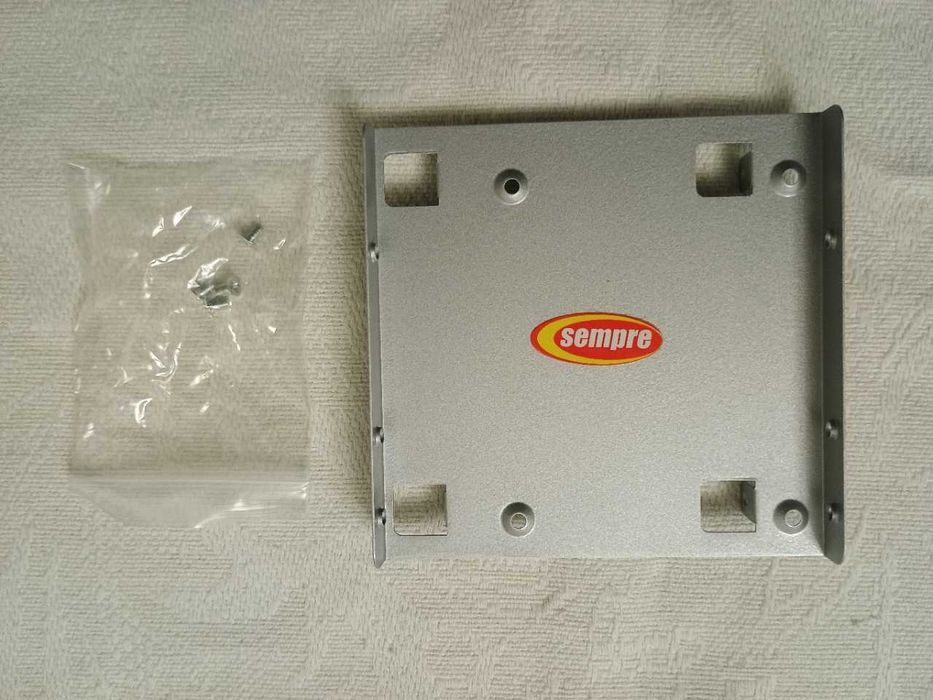 Переходник адаптер 2.5" на 3.5" HDD SSD SATA (2 устройства)